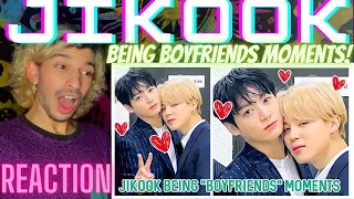 Jikook Being “Boyfriends” Moments | REACTION