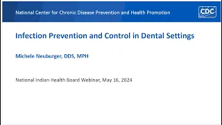 Infection Prevention Practices and Antibiotic Stewardship in Dental Settings