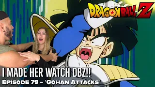 Making My Girlfriend Watch Dragon Ball Z - Episode 79 Reaction Video