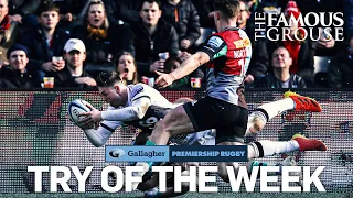 Try Of The Week | Sensational Saumaki, Outstanding Odogwu & More! | Gallagher Premiership 2021/22