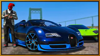 GTA 5 Roleplay - selling stolen $5M Bugatti | RedlineRP