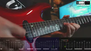 Beyond - 海闊天空1996 Live【Guitar Solo Cover 】TAB by Keng Lam