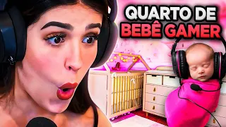 QUARTO GAMER da Filha da FUNBABE (Preparativos da Baby VIFUN)