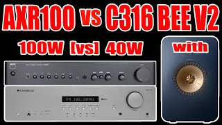 [SOUND BATTLE] Do you need 100W Power when you don't ? NAD C316 BEE V2 vs Cambridge Audio AXR100