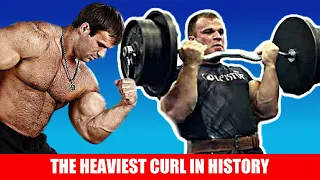 The World's Strongest Biceps - Heaviest Curl Ever