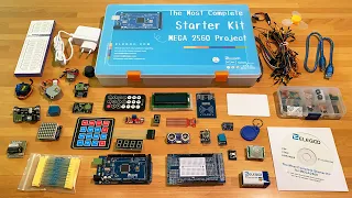 Elegoo MEGA 2560 R3 Complete Starter KIT Unboxing & Test