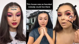 MAKEUP SCARY STORYTIME TIKTOK COMPILATION