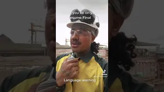Australian Fifo Worker - When you lie on your resume Final (Rigger)