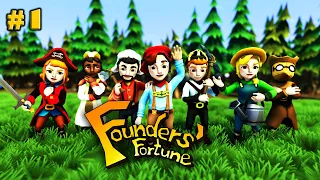 Мои первые поселенцы ☀ Founders Fortune Прохождение игры  #1