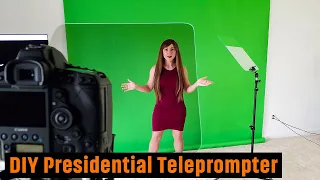 DIY Presidential Teleprompter