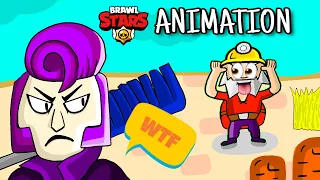 Brawl stars animation | Annoying Dynamike vs Mortis