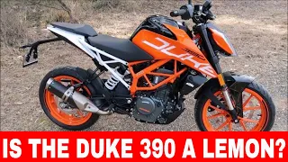 2018  KTM DUKE 390 - NEW BIKE - ACTUAL OWNER'S RIDE REVIEW