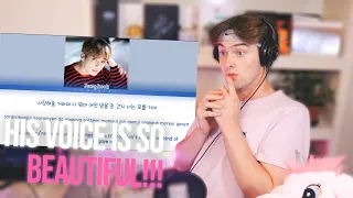 Jungkook Covering IU's - Ending Scene Reaction!! || HIS VOICE IS BEAUTIFUL!!!