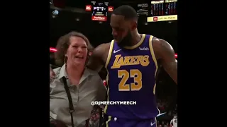 Lebron Helps Lady Up Voiceover