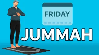 How to pray Jummah for beginners - Friday prayer with Subtitle