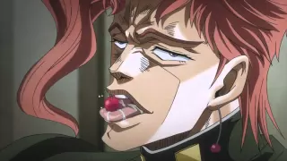 Kakyoin Licks a Cherry for 30 Minutes