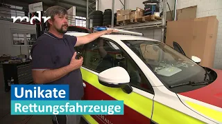 Alles Unikate: Besondere Rettungsfahrzeuge aus Eisleben | MDR um Zwei | MDR