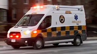 *FIRST+BRAND NEW* Aetna Ambulance 210 Responding!