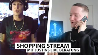 Justin reagiert auf Montes Shopping Stream (und hilft ihm) | Reaktion