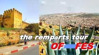 visite Fes 2024. the remparts tour of Fes. مدار أسوار فاس