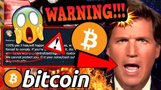 BITCOIN RED ALERT!!!! THIS IS NOT A DRILL!!! IF You Hold BTC Watch This ASAP!! [scary] 🚨