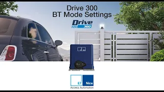 ET Nice Drive 300 Sliding Gate Operator: Mode setting