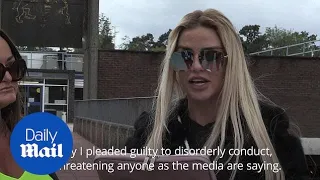 Katie Price pleads guilty to shouting abuse in playground
