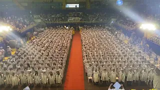 NDDU-SHS STUDENTS sing their hearts out to the GRADUATION SONG—MOMENTS TO MEMORIES by Adeline Hill