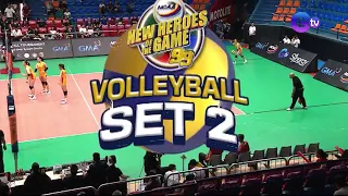 NCAA Women's Volleyball San Beda vs. Mapua (Second Set) | NCAA Season 99