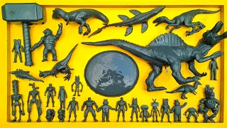 Dinosaurus Jurassic World Dominion:T-Rex, Siren Head, Garten of Banban, Rainbow Friends, Skibidi