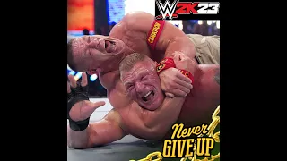 WWE 2K23: Showcase Mode Match 11 - John Cena Vs Brock Lesnar - Summerslam 2014