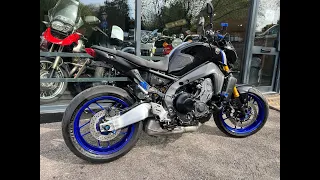 YAMAHA MT09 SP 2021 BLACK WALK ROUND VIDEO