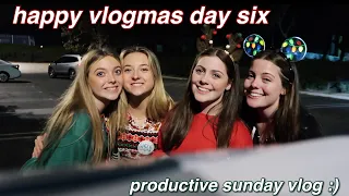 VLOGMAS DAY 6 | productive day in my life :)