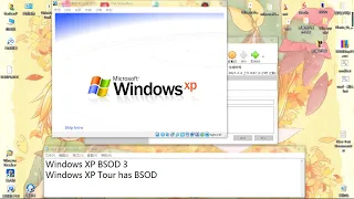 [VM Vbox]Windows XP tour has Bsod (compilation)