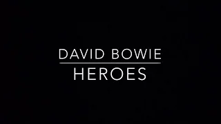 David Bowie - Heroes Lyrics