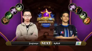 jiuqianyu vs AyRoK | Final | Hearthstone Masters Tour Silvermoon