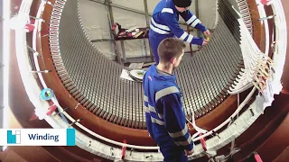 Brush Electrical Full Stator Rewind and Core Rebuild - EDF Energy