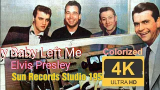 My Baby Left Me | Elvis Presley | Sun Records 1956 | 4K 60fps | Stereo AAC 128