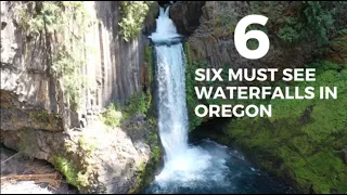SIX MUST SEE WATERFALLS IN OREGON | Oregon Waterfalls | Multnomah Falls | Oregon Travel