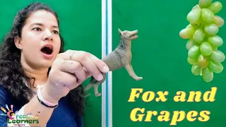 Fox and Grapes | Moral story | Short story for kids | Bedtime stories