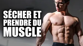 Sécher et prendre du muscle en même temps : POSSIBLE ?