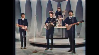 The Beatles Ed Sullivan Show 9 February 1964 (Afternoon) (Colorized Video)