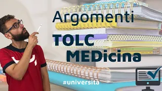 Cosa studiare per il TEST di MEDICINA - argomenti TOLC MED