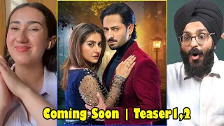 Indian Reaction to Danish Taimoor and Hiba Bukhari Drama Teaser 1&2 | Raula Pao