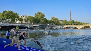 Paris 2024 : triathlon dans et autour de la Seine, un "test event" à enjeux pour la France