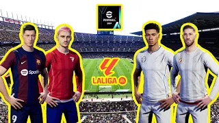 eFootball 2024 La Liga FACES