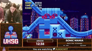 Winter '17 | Sonic Mania | Sonic & Tails - All Emeralds | Argick | 1:00:54