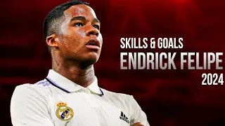 Endrick Felipe 2024 - Amazing Skill, Goals & Assists 1080i