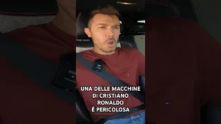 La MACCHINA di RONALDO è MOLTO PERICOLOSA #passionemotori #auto #reazione #cr7 #amg #brabus