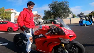 Panigale V4R First Ride Reaction!